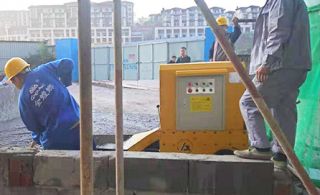 小型細(xì)石混凝土泵合作中建二局第三建筑工程-重慶金融街禮嘉項(xiàng)目