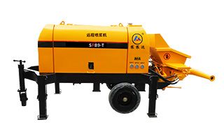 長(zhǎng)距離噴漿機(jī)-1000米快速噴漿，一小時(shí)9方起[泵泵達(dá)]