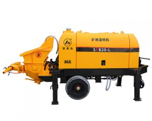 礦用遠(yuǎn)程噴漿機(jī)